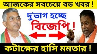 Breaking: দুভাগ হচ্ছে বিজেপি | হাসছে মমতা | একদিকে মুকুল অন্যদিকে দিলীপ | BJP News |