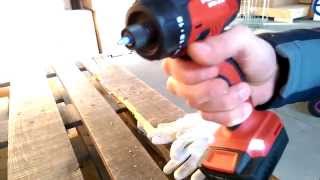 NEW Mini HILTI SFD 2-A 12V Power TEST Härtetest Тест на выносливость