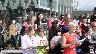 The Queens Diamond Jubilee Choir Salford Media City 23 March
