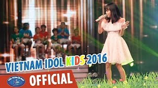 VIETNAM IDOL KIDS - THẦN TƯỢNG ÂM NHẠC NHÍ 2016 - TOP 6 NỮ - BAY VÀO NGÀY XANH - THÙY ANH
