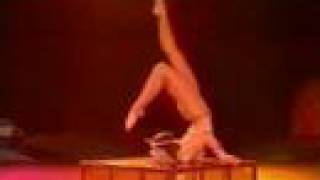 Nathalia Bakun (the snake woman) contortion show