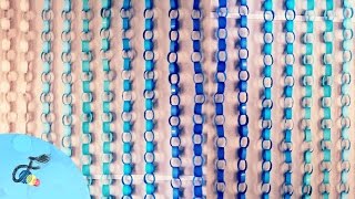 EASY Paper Chain Decorations | Fatema's Art Show