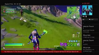 Fortnite 1000 subscribers HYPE LETS GO!!