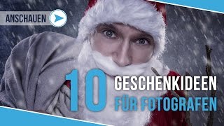 10 GÜNSTIGE GESCHENK IDEEN & TIPPS FÜR FOTOGRAFEN ZU WEIHNACHTEN | #25