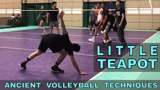 LITTLE TEAPOT - Ancient Volleyball Techniques #23 (Volleyball Bloopers)