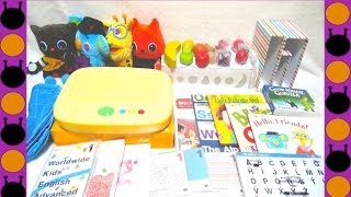 Benesse Worldwide Kids English Stage1-1が届きました♪ワールドワイドキッズイングリッシュ　教材　ディズニー　ワールドイングリッシュ