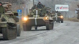 Ukrainian military reinforcements army moves east to fight against Russian terrorists  Ukraine News