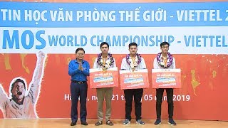 Trao giải cuộc thi Tin học văn phòng thế giới năm 2019