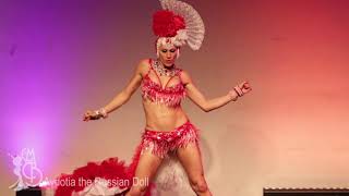 2018 Miss Burlesque UK - Avdotia the Russian Doll (1st Runner up) Traditional