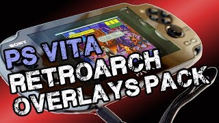 RETROARCH OVERLAYS PACK FOR PS VITA