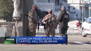 Diancam Pendukung Trump, Capitol Hill Diliburkan