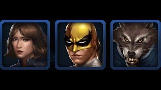 Iron Fist buffed VS Super Giant (No tier 2 & no Carnage)