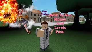 Steve's One Piece: How To Get Money And Level Fast!