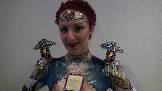 Baslerstrassenfest 2015 Bodypainting