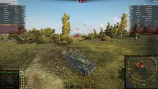 T54 обл. на малиновке в бою 14 на 14, 10к насвета