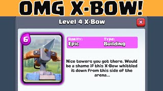 Clash Royale X-BOW SPOTLIGHT | EPIC CARD GAMEPLAY | CROSSBOW CHEESE STRATEGY
