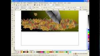 Рисуем осенний коллаж в CorelDRAW