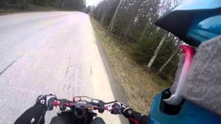 insane yamaha jog r 70cc test drive