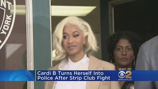 Cardi B Questioned About Strip Club Fight