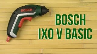 Распаковка Bosch IXO V Basic