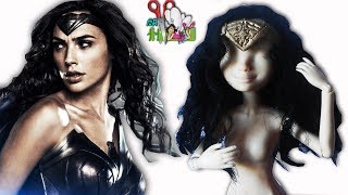КУКЛА WONDER WOMAN/ЧУДО-ЖЕНЩИНА/ ВОЛОСЫ/ООАК/ч.1/Muza Rukodeliya ?