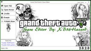 GTA V Save Editor v2.1.0.0 PS3/XBOX360/PC