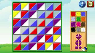 Kids mosaic art forms #14 - Детская мозаика, головоломка и форма искусства. Merry mosaic.