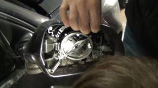 Как разобрать боковое зеркало Audi. Без снятия обшивки двери.