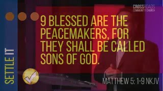 CRCC LIVE - Cary Swanson "Settle it" - First Things series part 3 - 04.17.16