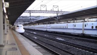 東海道新幹線米原駅 Tokaido Shinkansen Maibara Station 2013.1.27