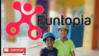 Funtopia, Subang Jaya | kids Wall climbing gym #funtopia #wallclimbing #extremesports