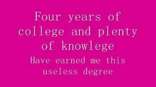 It sucks to be me - Avenue Q