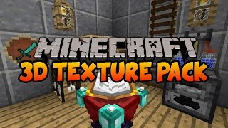 ВАУ! Обьемные текстуры в майнкрафт!! - Default 3D x16 - Minecraft