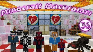 Venom ve Joker Minecraft'ta Herkese Şaka Yapıyor Minecraft Maceraları Bölüm 36