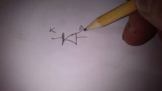 Как запомнить анод и катод диода. How to remember the anode and the cathode of the diode.