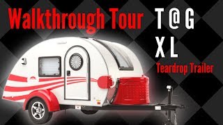 T@G Teardrop Trailer XL by nüCamp RV - Walkthrough Tour