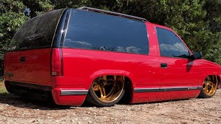 Bagged & Bodydropped Two Door Chevrolet Tahoe | Chassis by Slaughter House