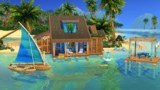 THE SIMS 4: ISLAND LIVING // OFF THE GRID HOUSE + GIVEAWAY WINNERS!
