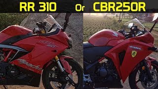 Apache RR310 Vs CBR250R ??