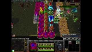 Warcraft 3 Custom: LETS PLAY - Fortress Survival! 2 Players on MAD MODE!