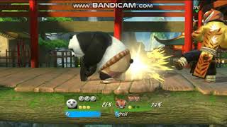 Kung fu panda(panda vs tiger