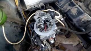 VW Passat b2. Работа двигателя 1.6 на родном карбюраторе Pierburg 2E