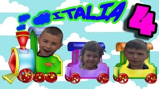 ✔ Катаемся на паровозике в Италии ✔ Влог Италия 4 ✔ Rosapineta