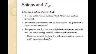atomic radii vs. ionic radii