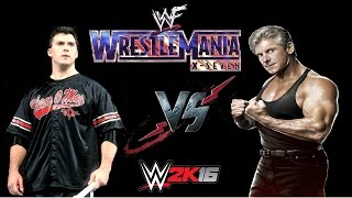 WWE2K16 - Shane Mcmahon vs Vince Mcmahon - Wrestlemania X7