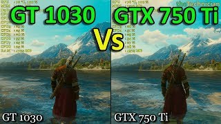 NVIDIA GTX 1030 vs GTX 750 Ti Tested in 7 Games Pentium G4560