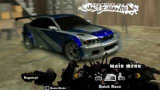 Mini-z modify   NFS Most Wanted BMW M3 GTR