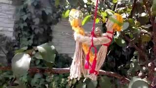 Куклы-мотанки "Танцующие неразлучники"