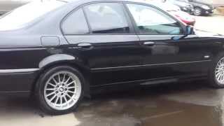 Нанесение фонарей и порогов. BMW E39. После