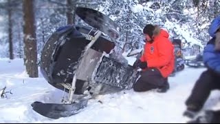Экспедиция по снегам Северной Карелии к Полярному кругу Фильм 1/2